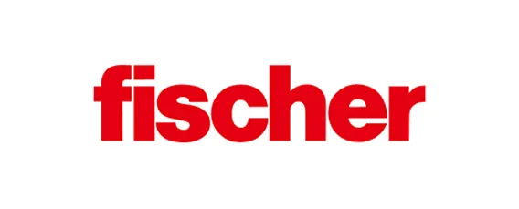 Fischer logo, merk waarmee cinewallcenter cinewalls maakt