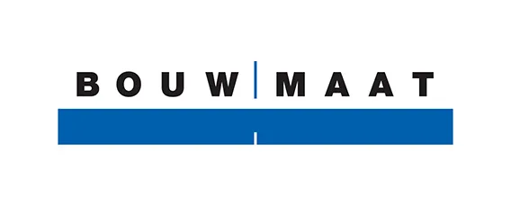 Bouwmaat logo, merk waarmee cinewallcenter cinewalls maakt