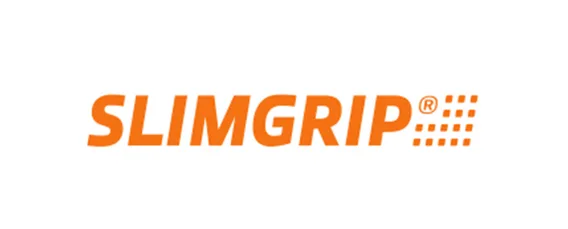 Slimgrip logo, merk waarmee cinewallcenter cinewalls maakt